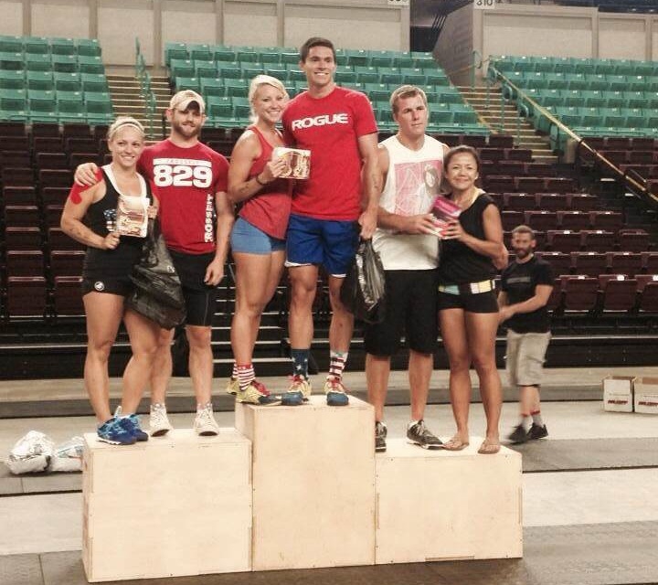 CrossFit Competition podium