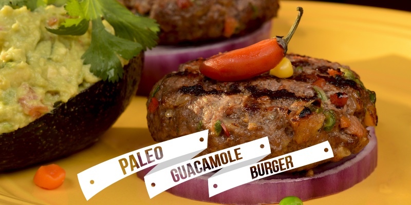 Paleo Guacamole Burger